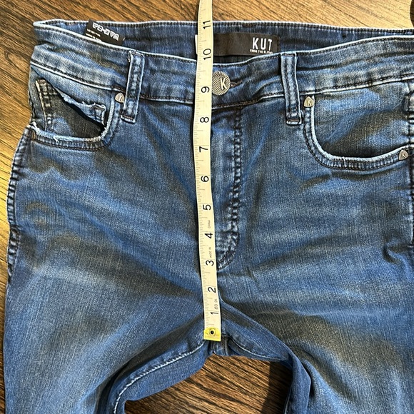 Kut From the Kluth Donna Fab Ab Ankle Skinny Petite High Rise 4P EUC - Picture 3 of 8